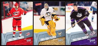2003-04 UD Victory “Rookie Redemption”- 1 Complete Set of 10 Cards with Redeemed Winning Card