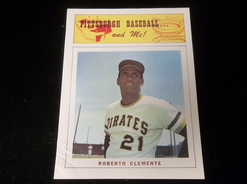 1973 Pittsburgh Baseball and Me! Roberto Clemente Tribute Magazine