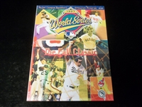 1997 MLB World Series Program- Cleveland Indians vs. Florida Marlins
