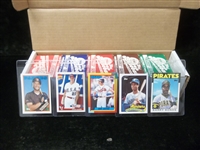 Clean-Up Lot of 5 Diff. 1986-1991 Topps Traded Sets