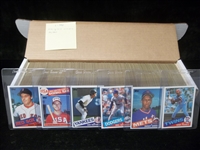 1985 Topps Baseball Near Set- 790 of 792