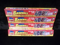 1991 Topps Micro Baseball Factory Sealed Sets of 792- 4 Sets