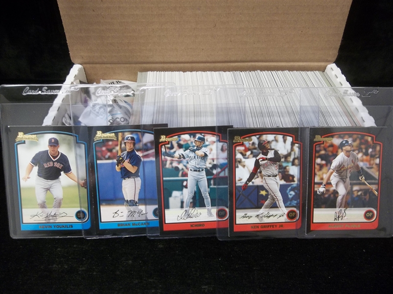 Lot Detail - 2003 Bowman Baseball Complete Set of 330