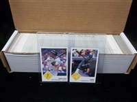 2003 Fleer Tradition Baseball Complete Set of 485 with Puzzle Backed Checklist Complete Set of 18