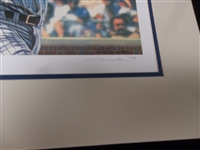 2008 Billy Williams Chicago Cubs 20” x 16” Artist Signed Double Matted Art Print- #439/1500
