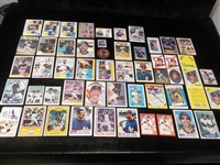 Reggie Jackson- 50 Diff.- Asst. brands & years- Mostly 1981 thru ’84 issues