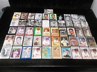 Ralph Kiner- 50 Diff.- Asst. brands & years- Mostly 1977 thru ’02 issues