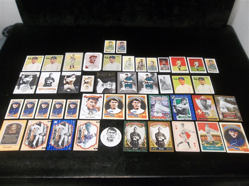 Nap Lajoie- 45 Diff.- Asst. brands & years- Mostly 2012 thru ’17 issues