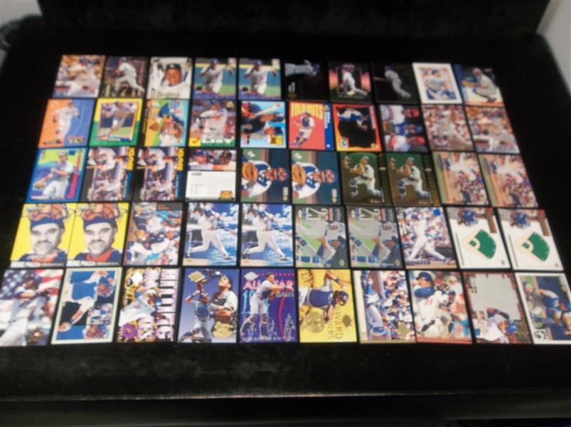 Mike Piazza- 50 Diff.- Asst. brands & years- Mostly 1994 issues