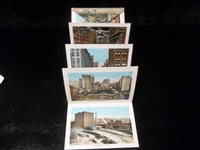 Late ‘20’s-Early 30’s I. Robbins & Son “19171-4195 Souvenir Folder of Pittsburgh, PA” Postcard Fold-Out Picture Pack