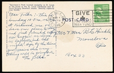 Gibson Merchandise Co. “17,116- Sportsman’s Park, St. Louis, Missouri” Linen Postcard