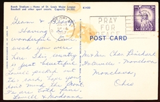 Gibson Merchandise Co. “K1430- Busch Stadium, St. Louis, Missouri” Linen Postcard