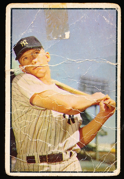 1953 Bowman Bb Color- #59 Mickey Mantle, Yankees
