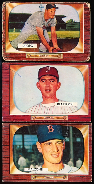 1955 Bowman Bb- 8 Diff Hi#’s