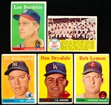 1958 Topps Bb- 5 Diff