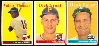 1958 Topps Bb- 22 Diff