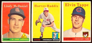 1958 Topps Bb- 25 Diff