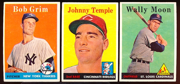 1958 Topps Bb- 25 Diff