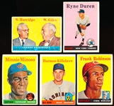 1958 Topps Bb- 5 Diff
