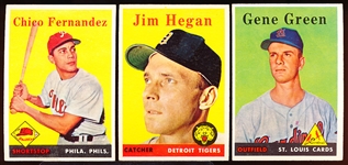 1958 Topps Bb- 21 Diff