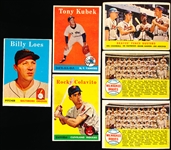 1958 Topps Bb- 6 Diff
