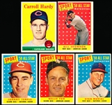 1958 Topps Bb- 5 Diff