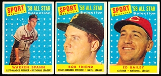 1958 Topps Bb- 7 Diff