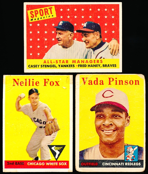 1958 Topps Bb- 50 Diff