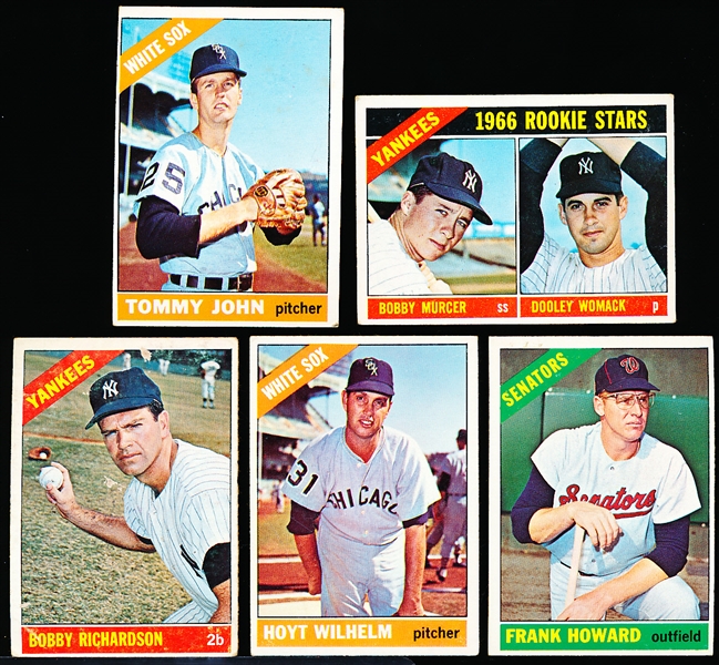 1966 Topps Bb- 5 Diff