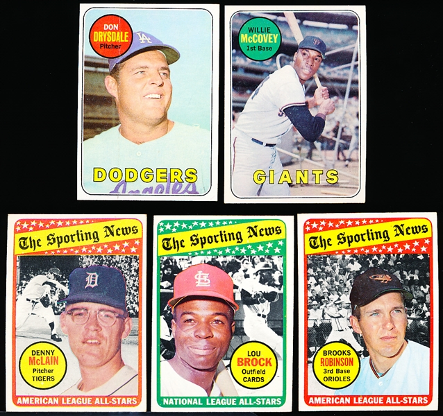 1969 Topps Bb- 25 Diff