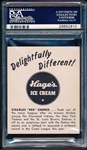 1950 Hage’s Dairy PCL Bb- Red Embree, San Diego- with Advertising Back- PSA Vg-Ex 4 
