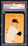 1953 Mother’s Cookies- PCL Bb- #50 Fred Richards, Los Angeles Angels- PSA Ex 5 