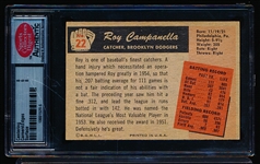 1955 Bowman Baseball- #22 Roy Campanella, Dodgers- SCD 6.5(Ex/Nm+)