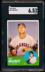 1963 Topps Baseball- #207 Ken Hunt, Angels- SGC 6.5 (Ex-Nm)