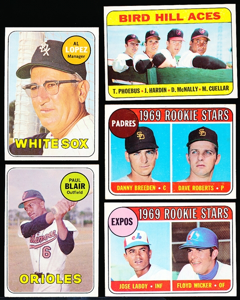 1969 Topps Bb- 25 Diff