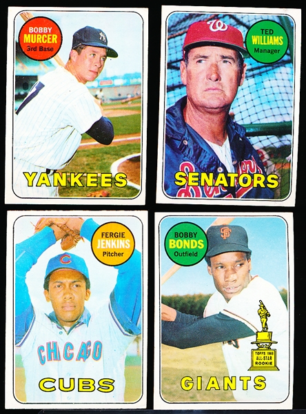 1969 Topps Bb- 4 Diff