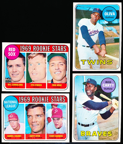 1969 Topps Bb- 25 Diff