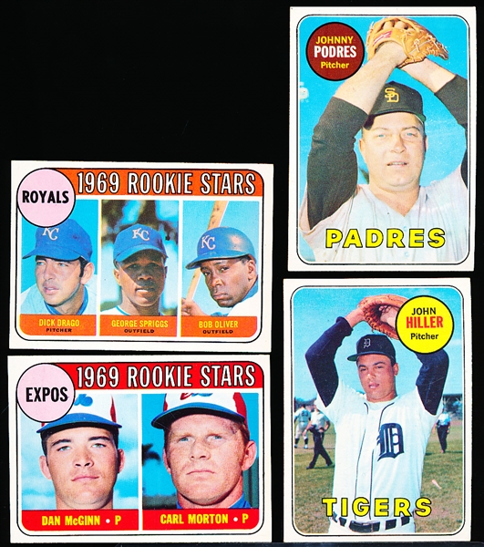 1969 Topps Bb- 25 Diff