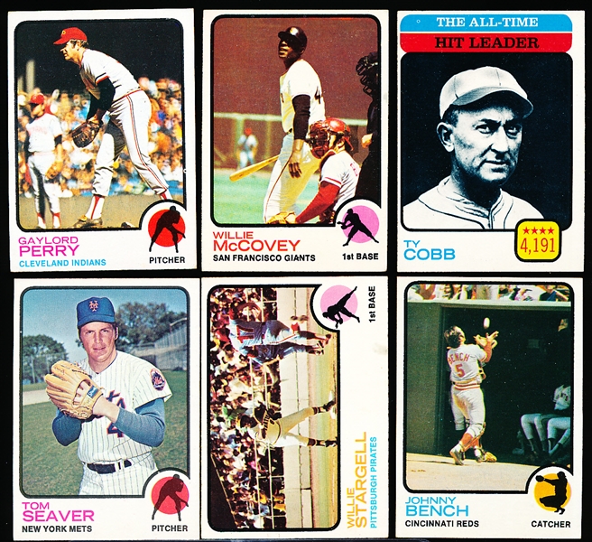 1973 Topps Bb- 6 Diff