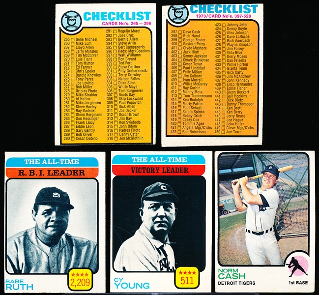 1973 Topps Bb- 55 Diff