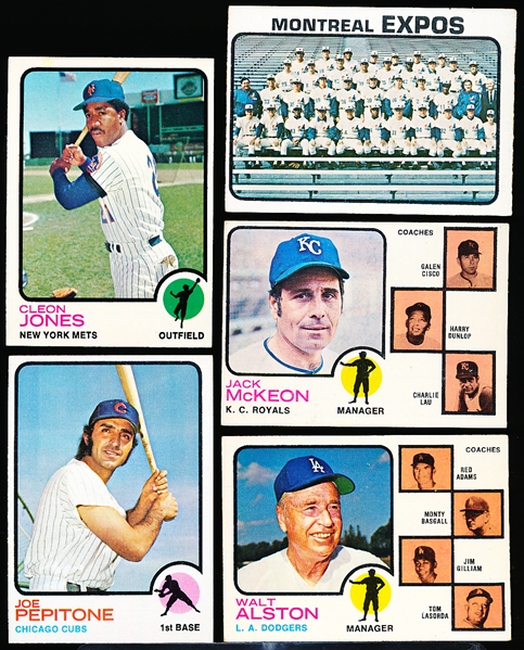1973 Topps Bb- 35 Diff Hi#’s