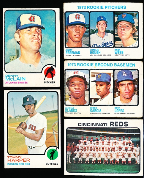 1973 Topps Bb- 70 Diff Hi#’s