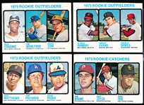 1973 Topps Bb- 4 Diff Hi#’s RC