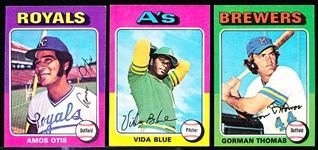 1975 Topps Bb Minis- 30 Diff