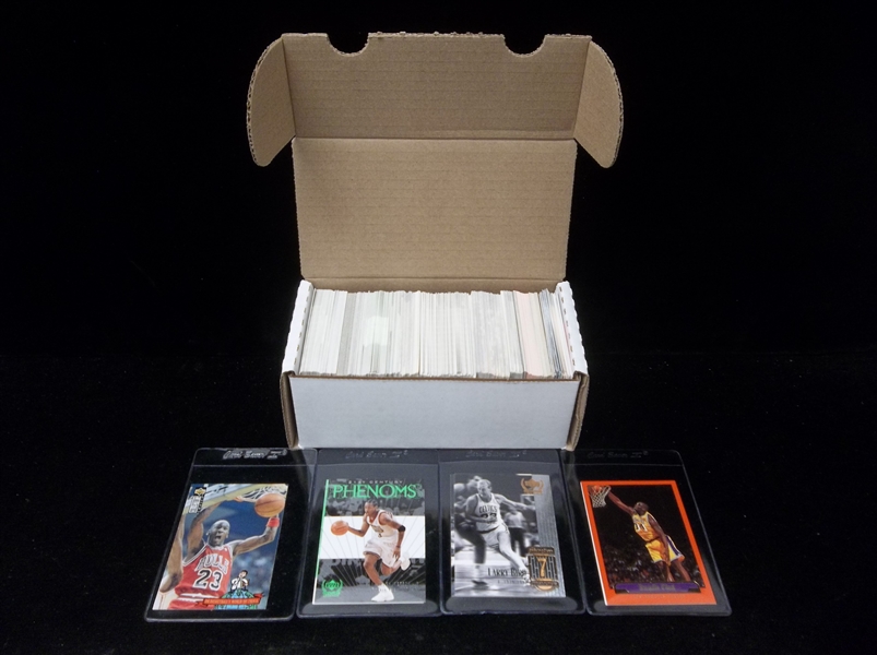 Basketball Star Card Lot- 350 Asst Stars- mostly 1990’s thru 2000’s