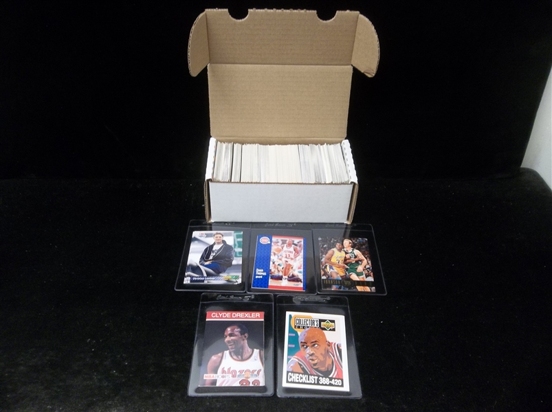 Basketball Star Card Lot- 350 Asst Stars- mostly 1990’s thru 2000’s