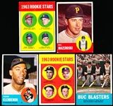 1963 Topps Bb-5 Diff