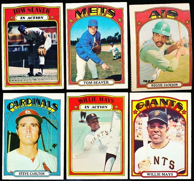 1972 Topps Bb- 6 Diff