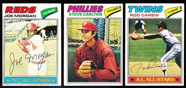 1977 Topps Bb- 85 Diff- # between #87 and #172- Missing only #140 Schmidt