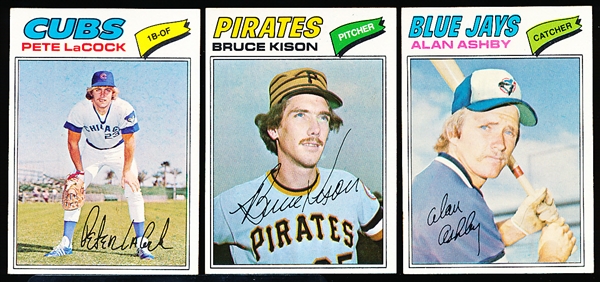 1977 Topps Bb- 99 Diff- # between #561 and #660- missing only #650.